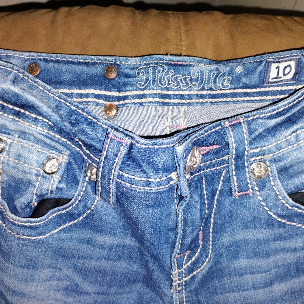 Miss Me Girl's Blue Jeans Boot Cut
